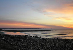 Sunrise on Long Sands Beach visable from CE